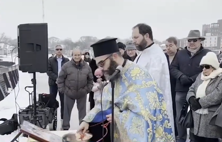 VIDEO: Aurora's Orthodox Community Bravely Embraces Winter for Holy River Ritual