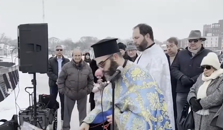 VIDEO: Aurora's Orthodox Community Bravely Embraces Winter for Holy River Ritual