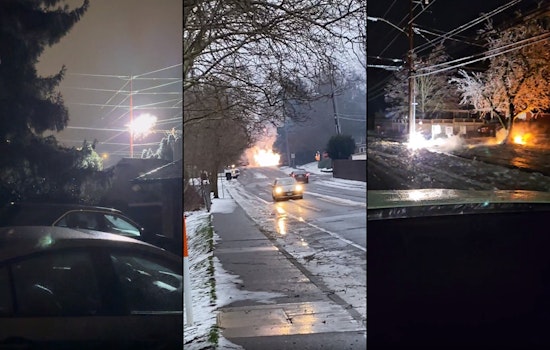 VIDEO: Portland's Winter Storm Sparks Other Electrical Fires and Chaos in West Haven, Beaverton, and Hazelwood