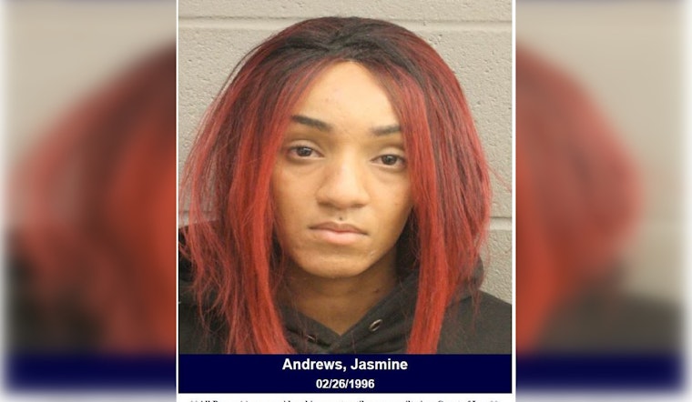 Wanted Felon Jasmine Andrews Arrested in Harris County for Warrants, Meth Possession