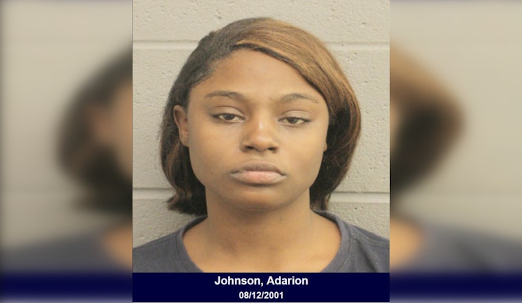 Wanted Woman Arrested on Misdemeanor Warrant During Disturbance Call in Harris County