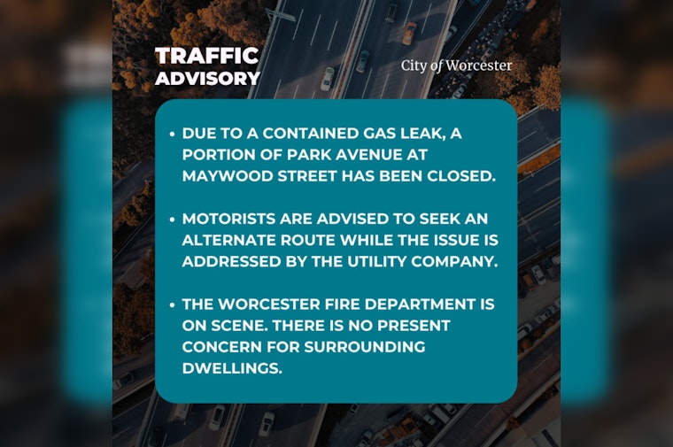 Worcester Evacuates Park Avenue Amid Explosive-Range Gas Leak, No Injuries Reported