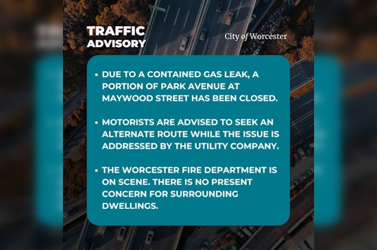 Worcester Evacuates Park Avenue Amid Explosive-Range Gas Leak, No Injuries Reported
