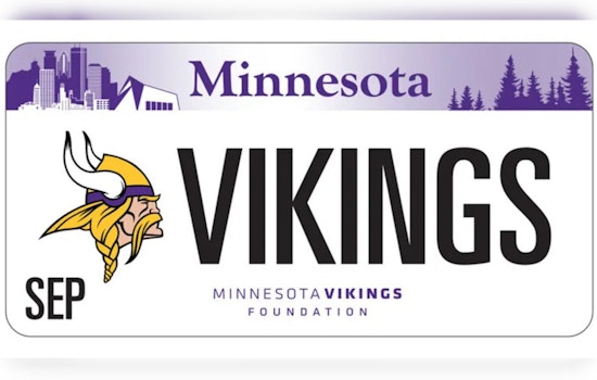 Wright County Debuts New Specialty License Plates for Minnesota Vikings Fans and ‘Black Out’ Enthusiasts