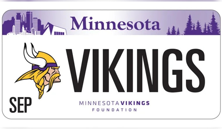 Wright County Debuts New Specialty License Plates for Minnesota Vikings Fans and ‘Black Out’ Enthusiasts