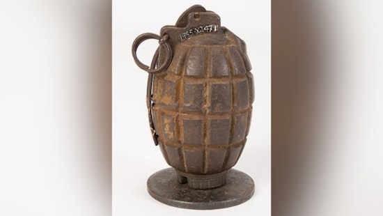 WWII Grenade Discovered Behind Bathtub by Seattle Construction Worker During Renovation