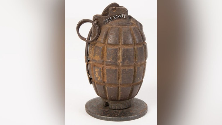 WWII Grenade Discovered Behind Bathtub by Seattle Construction Worker During Renovation