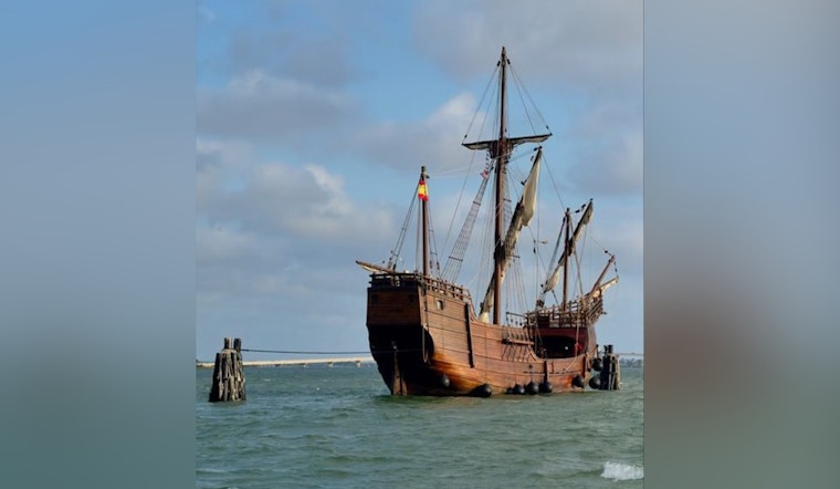 16th-Century Ship Replica Nao Trinidad Collides with St. Augustine’s Bridge During Power Loss
