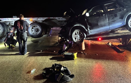 18-Wheeler Crash on I-10 Bonnet Carre Spillway Causes Closure and Delays in Westbound Lanes
