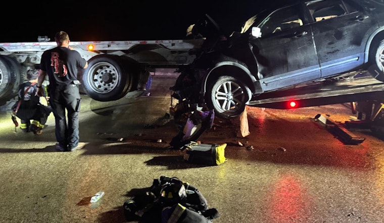 18-Wheeler Crash on I-10 Bonnet Carre Spillway Causes Closure and Delays in Westbound Lanes