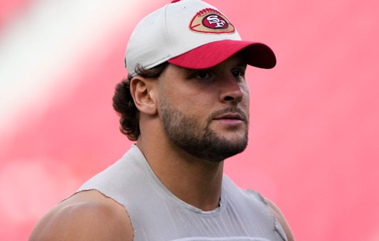 49ers' Nick Bosa Interrupts Postgame Interview to Showcase Trump Support with MAGA Hat