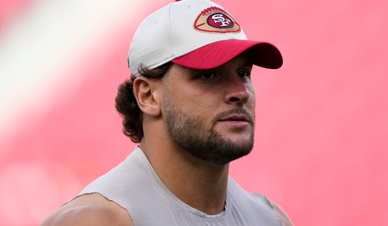49ers' Nick Bosa Interrupts Postgame Interview to Showcase Trump Support with MAGA Hat