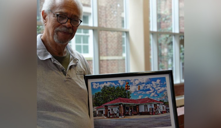 Al White Wins 'Capturing Clayton 2024' Photography Contest with Iconic Gas Station Snapshot