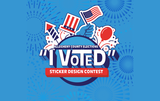 Allegheny County's First "I Voted" Sticker Contest Calls on Students' Creativity for 2025 Elections