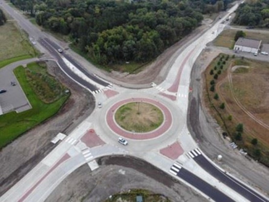 Anoka County's Viking Boulevard Set for November Completion with Modern Upgrades and New Roundabout