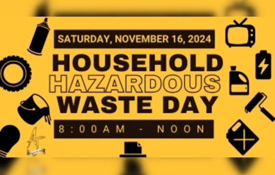 Apache Junction and Pinal County to Host Household Hazardous Waste Disposal Event on November 16