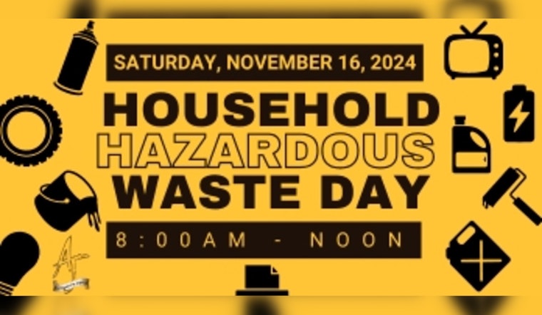 Apache Junction and Pinal County to Host Household Hazardous Waste Disposal Event on November 16