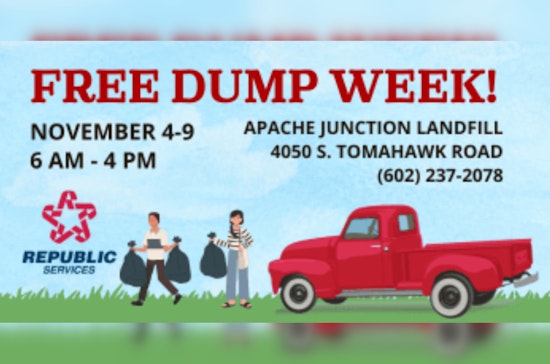 Apache Junction Invites Residents to 'Free Dump Week' for Eco-Friendly Decluttering