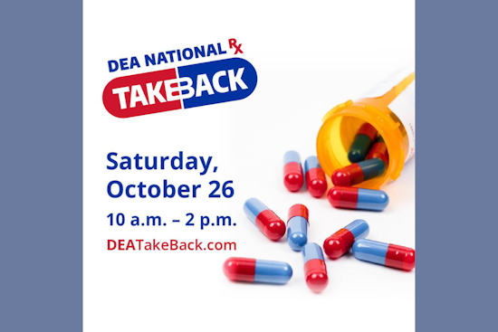 Argyle Police Department Hosts #TakeBackDay for Safe Disposal of Unused Medications on October 26