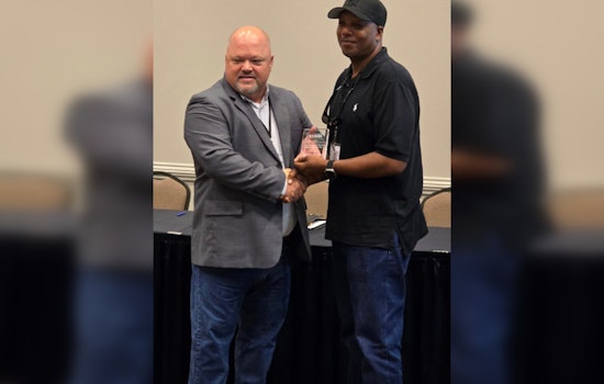 Athens-Clarke County Waste Division's Jonathan "Buck" Sims Honored as Solid Waste Worker of the Year