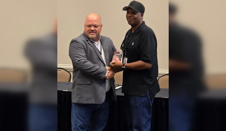 Athens-Clarke County Waste Division's Jonathan "Buck" Sims Honored as Solid Waste Worker of the Year
