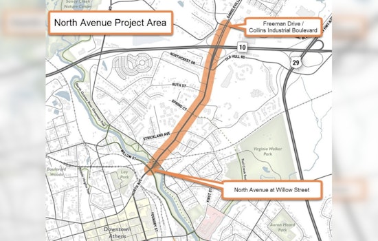 Athens Residents Invited to Voice Feedback on North Avenue Corridor Improvements
