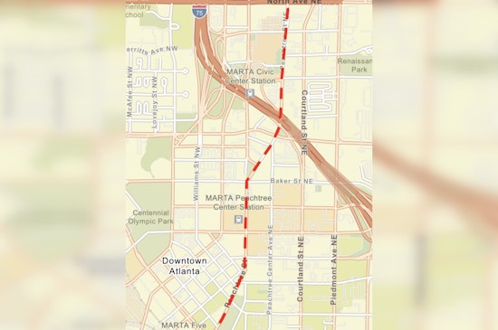 Atlanta Traffic Alert as ADA Upgrades Begin on Marietta Street NW Starting Tomorrow