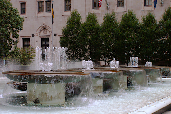 'Aurora' Light Display to Illuminate Mellon Square for Pittsburgh's Holiday Festivities