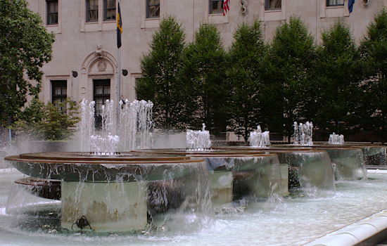 'Aurora' Light Display to Illuminate Mellon Square for Pittsburgh's Holiday Festivities
