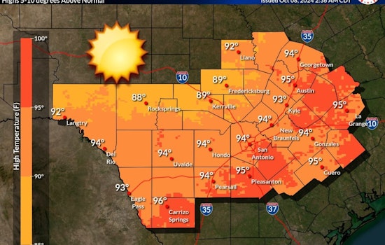 Austin Enjoys Uninterrupted Sunshine as Hurricane Milton Threatens Florida Coast