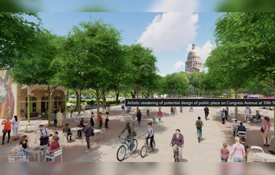 Austin Residents Invited to Shape Future of Congress Avenue as Proposed Pedestrian Plaza Awaits Public Feedback