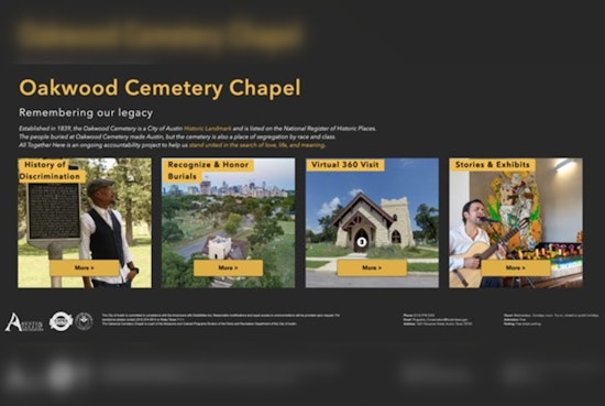 Austin's Oakwood Cemetery Illuminates History with Digital Tribute to Communities of Color