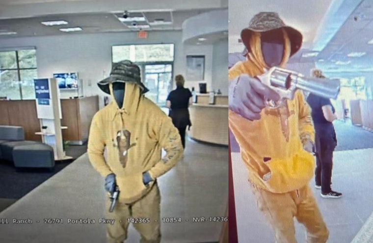 Authorities Seek Information on Suspected Armed Bank Robber in Lake Forest