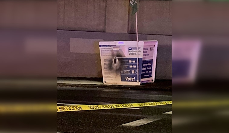 Ballot Box Blaze Bust, Incendiary Device Defused in Portland as Authorities Launch Investigation