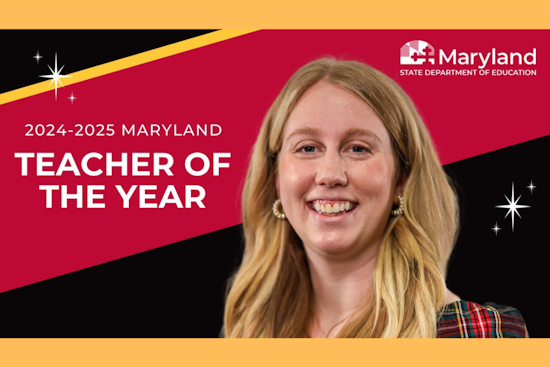 Baltimore Educator Kat Locke-Jones Receives Esteemed 2025 Maryland Teacher of the Year Award