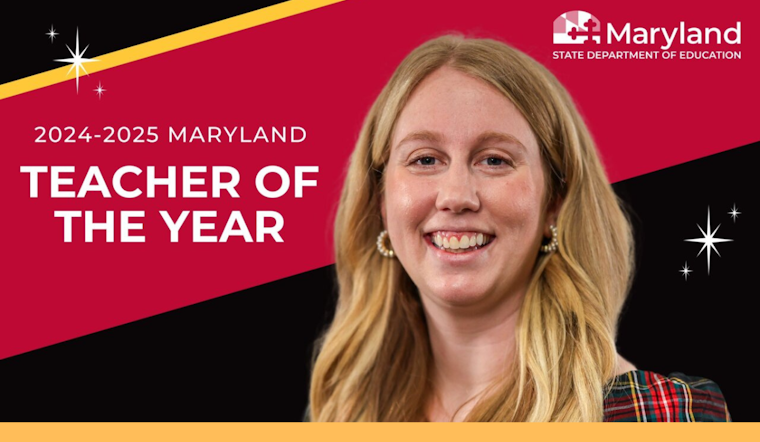 Baltimore Educator Kat Locke-Jones Receives Esteemed 2025 Maryland Teacher of the Year Award