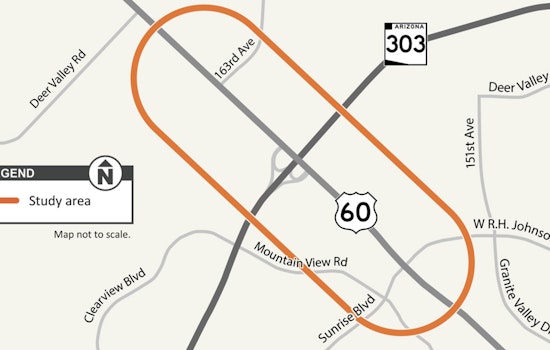 Bay Area Drivers Alert: US 60 Near Surprise Faces Lane Restrictions for Upcoming ADOT Roadwork