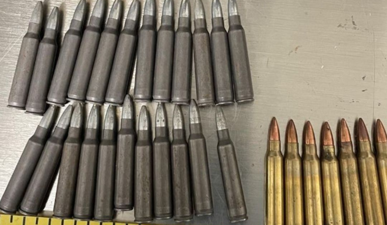 Berkeley Man with Criminal History Arrested for Ammunition Possession in Colma