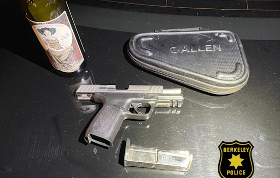 Berkeley DUI Check Leads to Concealed Handgun Discovery, Alameda Man Arrested