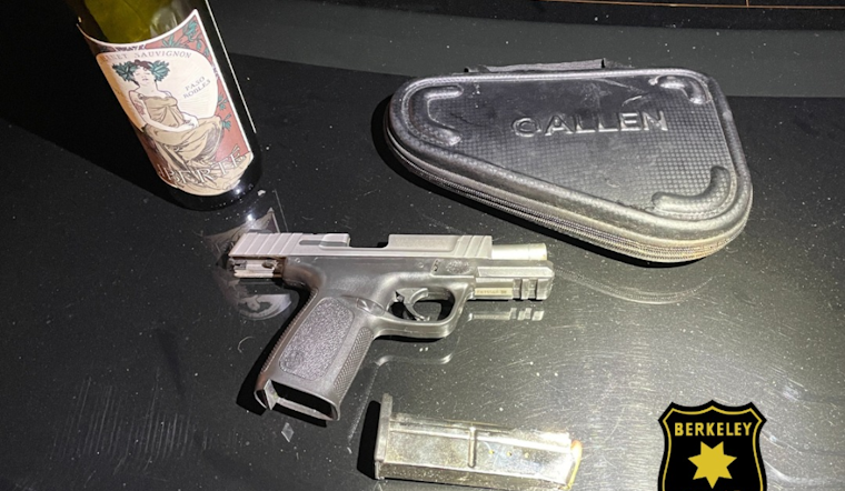 Berkeley DUI Check Leads to Concealed Handgun Discovery, Alameda Man Arrested