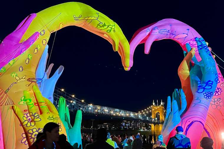 Blink Festival Illuminates Cincinnati: City Announces Road Closures and Preparations for Celebrated Light Event