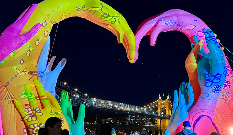 Blink Festival Illuminates Cincinnati: City Announces Road Closures and Preparations for Celebrated Light Event