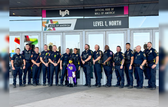 Bloomington Celebrates Young Hero, Make-A-Wish and Police Department Rally for Za'Nari's Superhero Birthday at Mall of America
