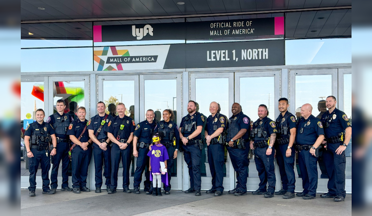 Bloomington Celebrates Young Hero, Make-A-Wish and Police Department Rally for Za'Nari's Superhero Birthday at Mall of America