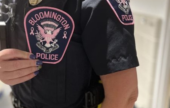 Bloomington Police Department Champions Breast Cancer Awareness with Pink Patch Project