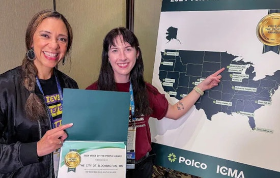 Bloomington Wins Prestigious 2024 Voice of the People Award for Health & Wellness Initiatives