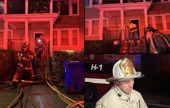Boston Fire Department Battles Blaze at Capen Street Home, Displacing 15 with No Injuries Reported