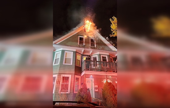 Boston Firefighters Contain Second Alarm Blaze in Allston Multi-Family Residence