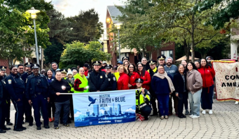 Boston Police and Villa Victoria Residents Unite for Community Peace Walk in South End