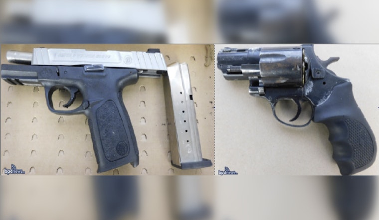 Boston Police Arrest Two Suspects for Unlawful Possession of Firearms After Roxbury Shooting Incident